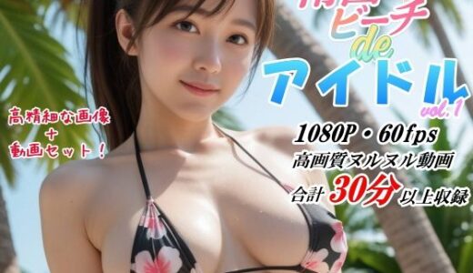 【無料で読める？】南国ビーチdeアイドル -ビキニからポロリのセクシーショット満載！画像＆動画DXセット- vol.1 【山頭火】