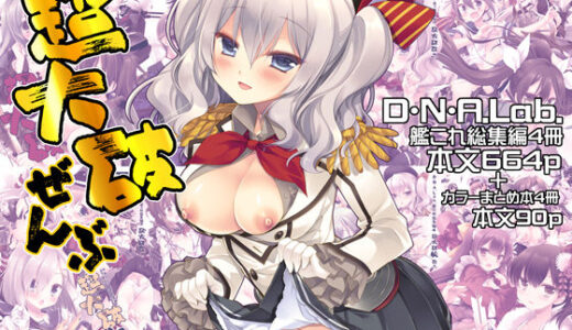 【無料で読める？】超大破ぜんぶ -ミヤスリサ艦◯れ二次創作全集 【D・N・A.Lab.】