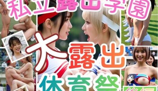 【無料で読める？】私立露出学園 大露出体育祭 ザ・ムービー 後編 【ももちっち】