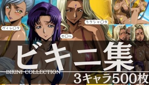 【無料で読める？】ビキニ集3キャラ500枚  ヴィレ◯タ セ◯ル ラクシャ◯タ 【はらませてよ】