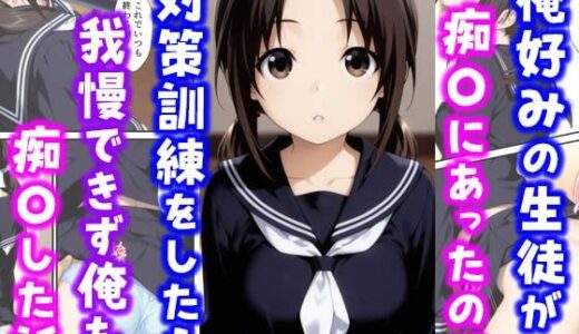 【無料で読める？】俺好みの生徒が痴〇にあったので対策訓練をしたら我慢できず俺も痴〇した話 【種付け彦】