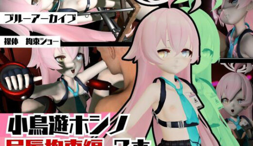 【無料で読める？】ブルーアーカイブの小鳥遊ホシノ生誕祭、誕生日ということで拘束調教動画2本セット！ 【パラレル】