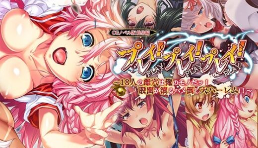【無料で読める？】プレイ！プレイ！プレイ！ CGノベル版 総集編 〜18人の雌穴は俺のモノだッ！ 股間が滾るハメ倒し大ハーレム！！ 〜 【どろっぷす！】