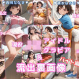 【無料で読める？】グラビア＆裏画像 バイト編 JKアイドル 西川ななせ＆橋本なおみ 【AIらぼんぬ】