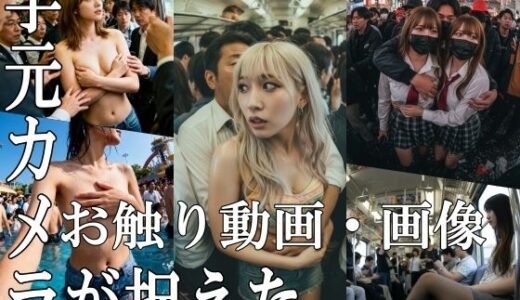 【無料で読める？】手元カメラが捉えた衝撃のお触り動画・画像 【AI Library】