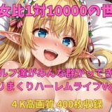 【無料で読める？】男女比1対10000の世界 エルフ達とセックスし放題でちんぽが乾く暇もないヤリ放題ハーレムライフ！！Vol.2 【TailorFetiAI-Pix】