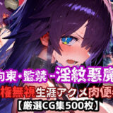 【無料で読める？】人権無視！人の命を奪う悪魔は捕まえて弱体化淫紋刻んで拘束・監禁・無様絶頂！悪い悪魔は生涯アクメ肉便器に退化した！【厳選CG集:500枚】 【ぷりずむコメット】