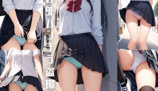 【無料で読める？】野外パンチラ盗撮2【500枚】 【女子高生】