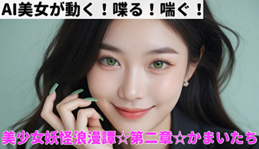 【無料で読める？】美少女妖怪浪漫譚  第二章:かまいたち 【AI屋キサラギ】