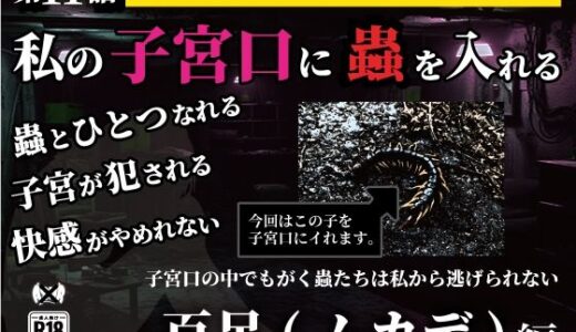 【無料で読める？】私の子宮口の中に蟲を入れる 第11話 百足（ムカデ）編 【シングルママの日常】