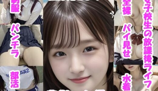 【無料で読める？】女子校生の放課後学園ライフ、全部見せます！萌咲ちゃん編 【Tomomix.ai】