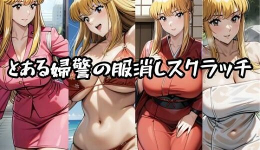 【無料で読める？】とある婦警の服消しスクラッチ 【らいおんへっど】