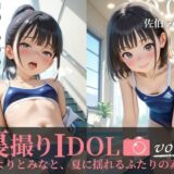 【無料で読める？】裏撮りIDOL vol.5  〜ひよりとみなと、夏に揺れるふたりの素顔〜 【うらどりくらぶ ♪】